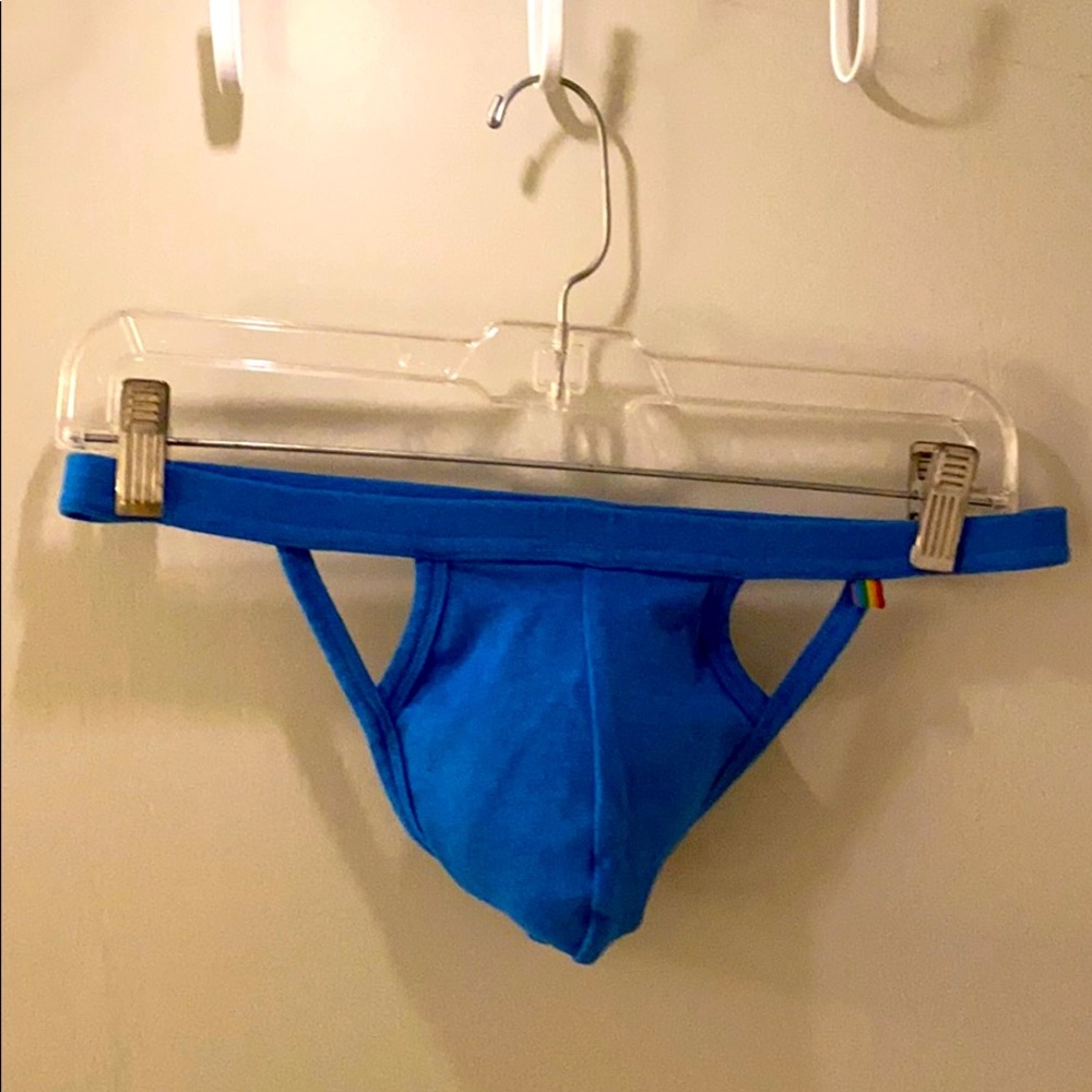 Blue Pride Thong